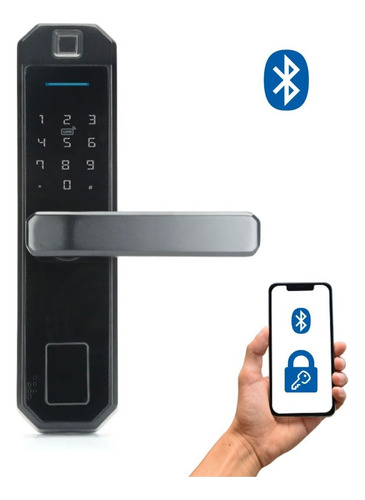 Cerradura Biometrica Digital Smart Huella Tarjeta App Seguro