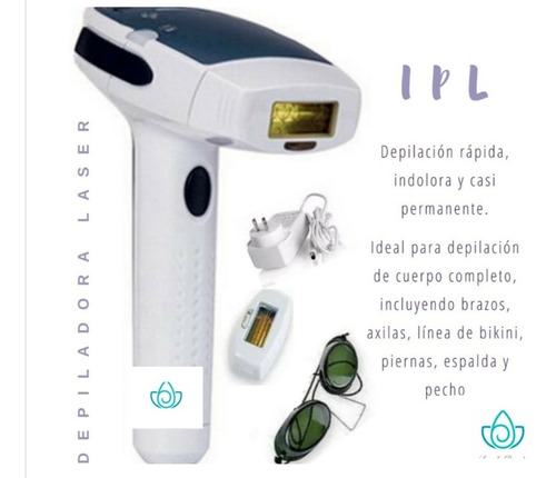 Depiladora Laser Ipl +2 Cartuchos Portátil Profesional  