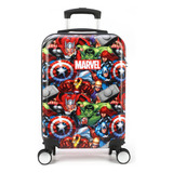 Mala Infantil De Bordo 10kg Avengers Super Heróis Marvel