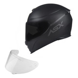 Oferta Aqui - Capacete Moto Asx Eagle + Viseira Extra Fume