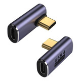 Adaptador De Ángulo Usb C Para Cualquier Computadora Portáti