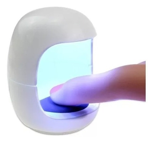 Lampara Uv Secador Mini Led Uñas Manicura Soft Gel Profesion