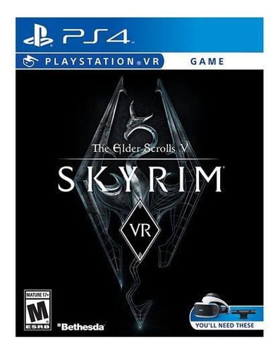 The Elder Scrolls 5 Skyrim Vr Playstation 4 - Ps 4 - Fisico