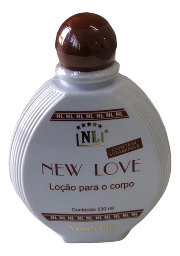  Loção New Love Nawts Life Corporal 230 Ml Creme Fragrância Sim Tipo De Embalagem Frasco