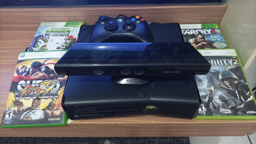 Console Xbox 360 Slim. Travado 