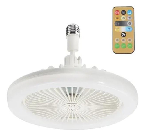 Foco Lampara Led Ventilador Control Remoto