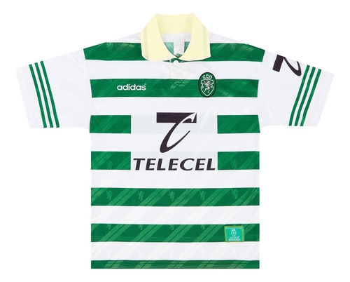 Camisa adidas Sporting Lisboa 1996/1998 Home Masculina