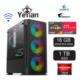 Pc Gamer Amd Ryzen 3 Pro 16gb Ram 1tb Ssd Video Radeon Wifi