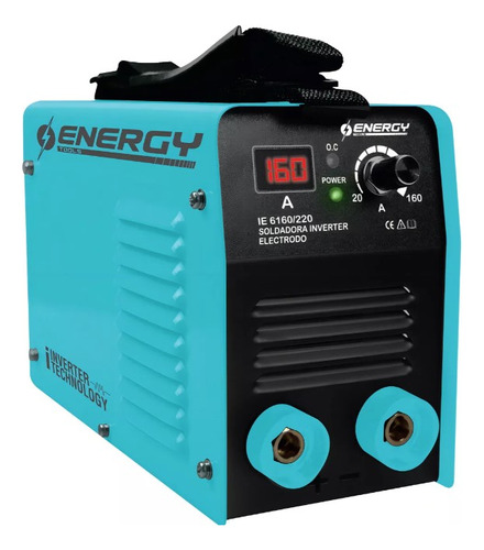 Soldadora Inverter Para Electrodo 160amp Energy Digital