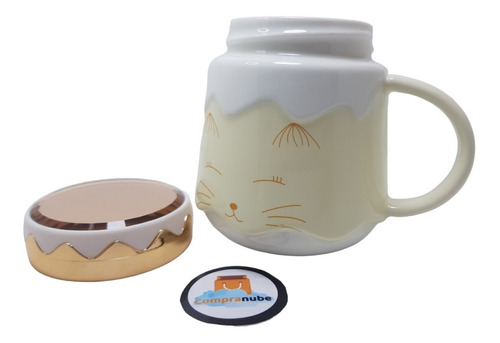 Mug Taza Ceramica Gatos Cute Kawaii Importado