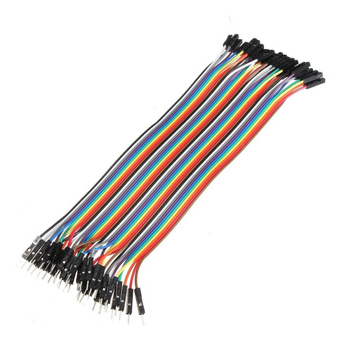 Cables Arduino Dupont Protoboard Pack X 40ud Macho Hembra