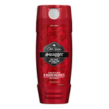 Lavado De Cuerpo Zona Roja Old Spice, Swagger, Botella De 16