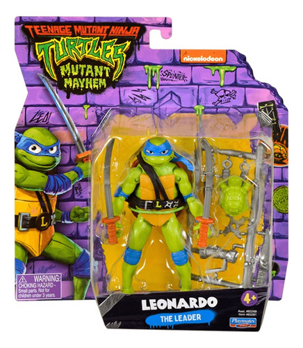 Leonardo Y Superfly Tortugas Ninja Teenage Mutant Turtle