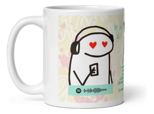 Taza Flork 200 Copas Cancion - Taza Orca Porcelana Importada