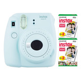 Cámara Instantánea Fujifilm Instax Mini 9 (azul Hielo) Con 2