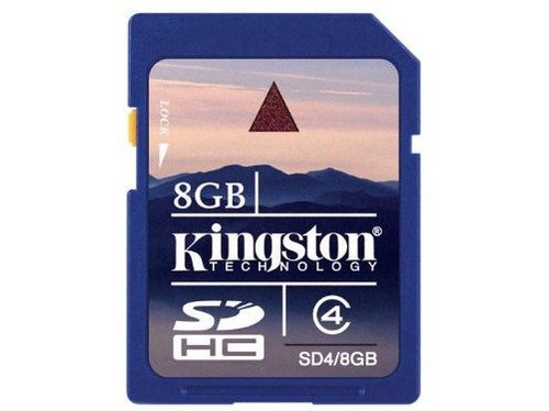 Tarjeta Flash Kingston Digital Sdhc Clase 4 De 8 Gb, Paquete