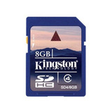 Tarjeta Flash Kingston Digital Sdhc Clase 4 De 8 Gb, Paquete