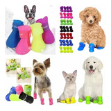 Zapatos Mascotas Animales Perro Silicona Goma Ergonómicos 