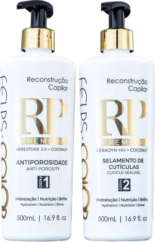 Felps Rp Reconstrucao Premium Kit Duo 2x500ml