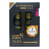 Kit Haskell Cavalo Forte Shampoo + Condicionador 500ml