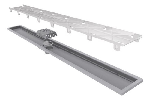 Linear Elleve - Ralo Linear Royal - Tampa Inox 100cm