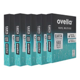 Resma Carta Ovella 75 G/m2, Pack De 2500 Hojas V-a