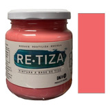 Rosa Fucsia 250 Grs. Pintura Tiza Al Agua Decorativa