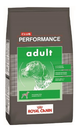 Alimento Royal Canin Club Performance Perro Adulto 20 Kg 