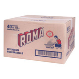 Caja De Jabón Roma En Polvo 40 Bolsas De 250g C/u