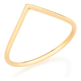 Anel Rommanel Skinny Ring Folheado A Ouro 18k 512449