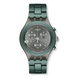 Reloj Swatch Svcm4007ag Full-blooded Smoky Grey Agente Of. C