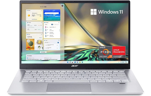 Laptop Acer Swift 3 14'' Ryzen 7 16gb 512gb -plateado