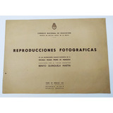 Reproducciones Fotográficas Quinquela Martin 1948 Firmado 