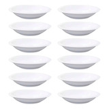 12 Platos Olmos Verona 23 Cm Hondo Porcelana Gastronomicos-