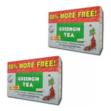 2 Te Filtrante 30 Bolsitas Greengin Tea Original Usa