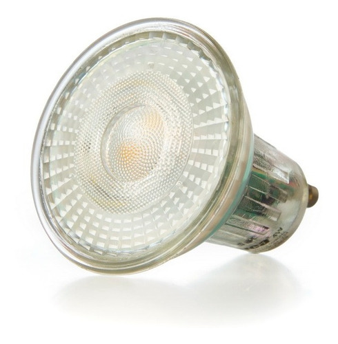 Lámpara Dicroica Led 4w Gu10 Mr16 1220v Luz Calida Sica 