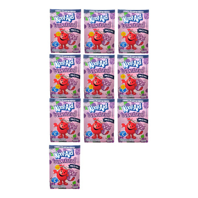 10 Sobres Kool-aid Uvantástica De 15g C\u002Fu  (rinde 2lts) | MercadoLibre