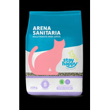 Arena Aglutinante Para Gatos Aroma Cafe Stay Happy 20kg