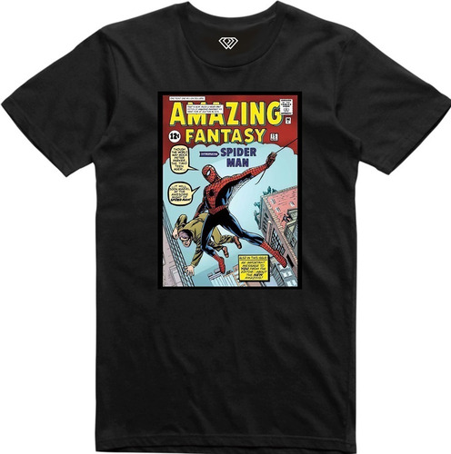 Playera T-shirt Spider Man Comic 