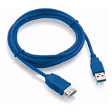 7 Cabo Extensor Usb 3.0 Macho X Femea Alta Velocidade 3 Mt