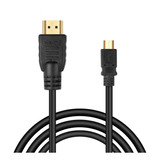 Cable Hdmi A Micro Hdmi Raspberry Pi 4 - Macho Macho X 1.5m