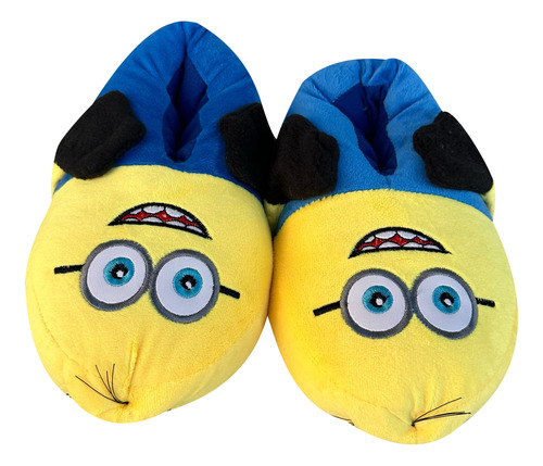 Babuchas Pantuflas Minions Niños Y Adultos