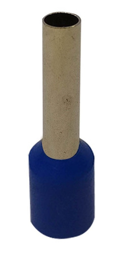 Terminal Ferrule Con Aislación 2.5mm2 14awg Azul 100u