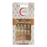 Fhaces Unhas Postiças Colors 24un