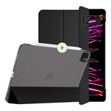 Funda Smart Para iPad Pro 12,9 M2 6ta 2022 Y M1 5ta Sin Slot