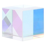 Vidrio Prismático Con Combinación De Colores Para Decoración