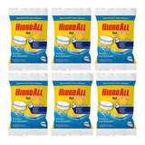 Kit 6 Pastilha De Cloro Para Piscina Hidroall 5 Em 1 - 200gr