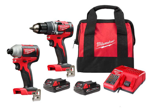 Combo Milwaukee M18 Brushless Rotomartillo + Llave Impacto 