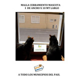 Malla Transparente Cerramiento Mascota , Gatos 5 Mt X1 Ancho