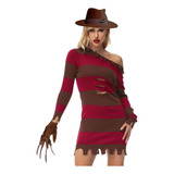 Suéter De Disfraz De Freddy Para Mujer De Halloween, Suéter 